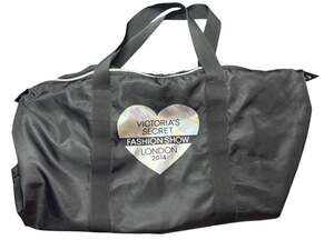 Victoria's Secret 2014 London Fashion Show Black Large Travel Tote Duffel Bag